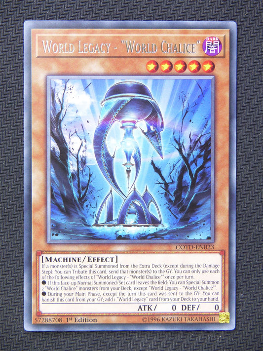 World Legacy Chalice COTD Rare - Yugioh Cards #5FE