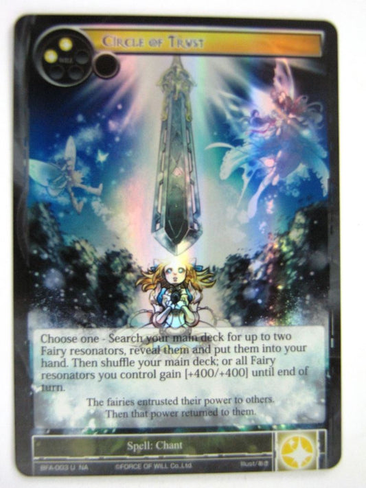 Force Of Will Cards: CIRCLE OF TRUTH FOIL # 13B78
