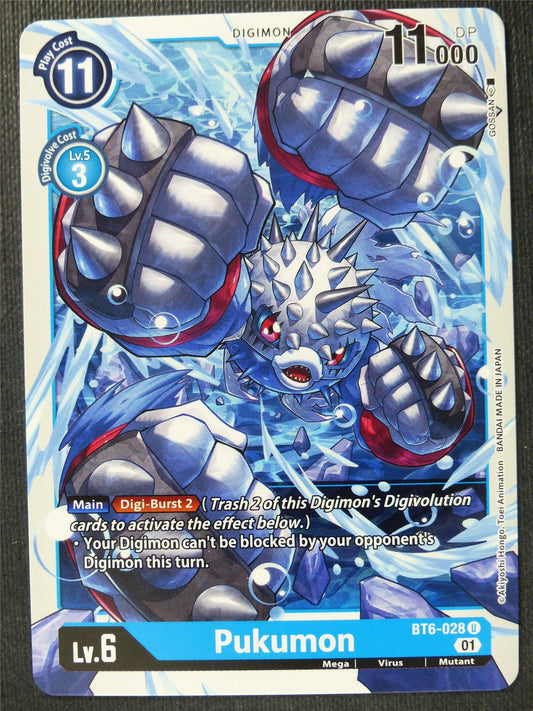 Pukumon BT6-028 U - Digimon Card #4JX