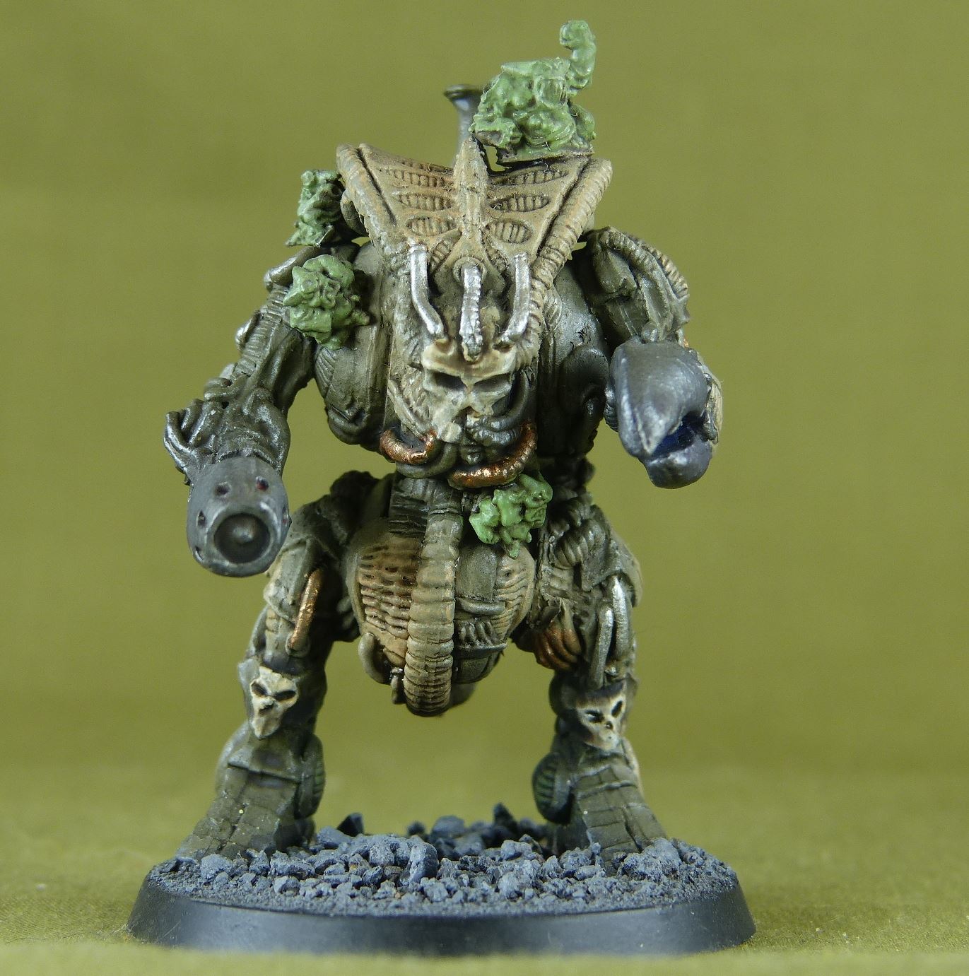 Classic Chaos Dreadnought - Rogue Trader - Painted - Death Guard - Warhammer 40K #1D