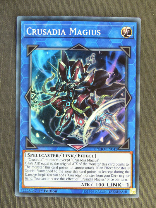 Crusadia Magius CYHO Super Rare - 1st ed - Yugioh Cards #TZ