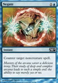 Mtg Magic Card: M10 : Negate