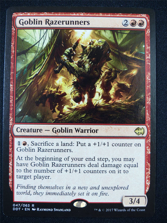 Goblin Razerunners - Mtg Card #1Z2