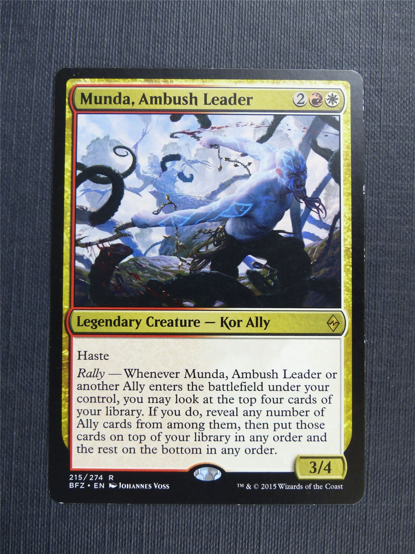 Munda Ambush Leader - Mtg Magic Cards #4KF