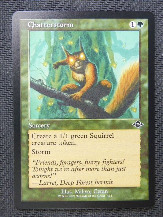 Chatterstorm Retro Frame - Mtg Card #6M9