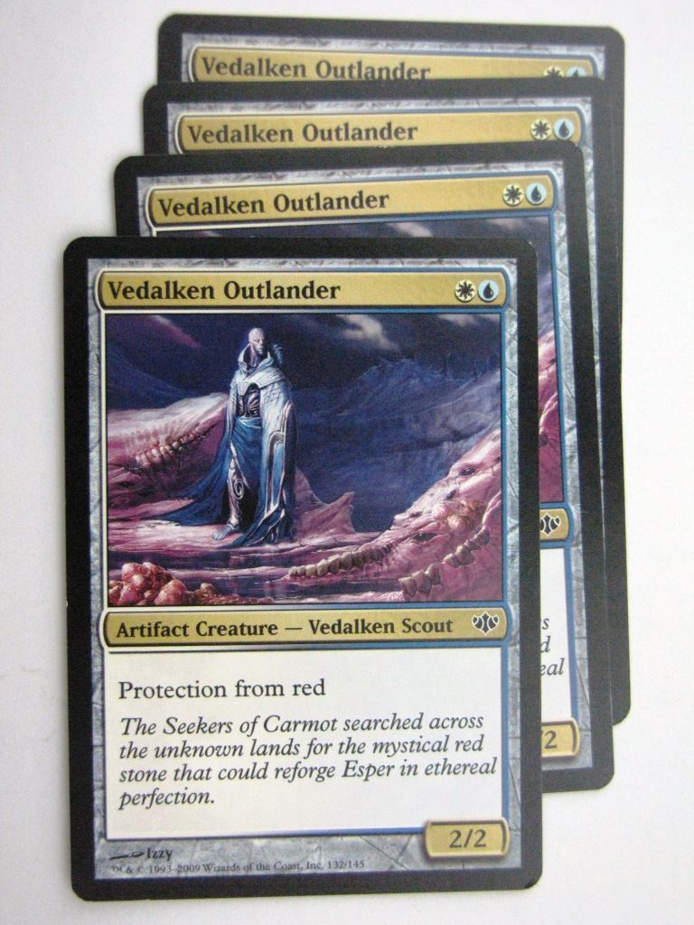 MTG Magic Cards: VEDALKEN OUTLANDER x4 # 27D22
