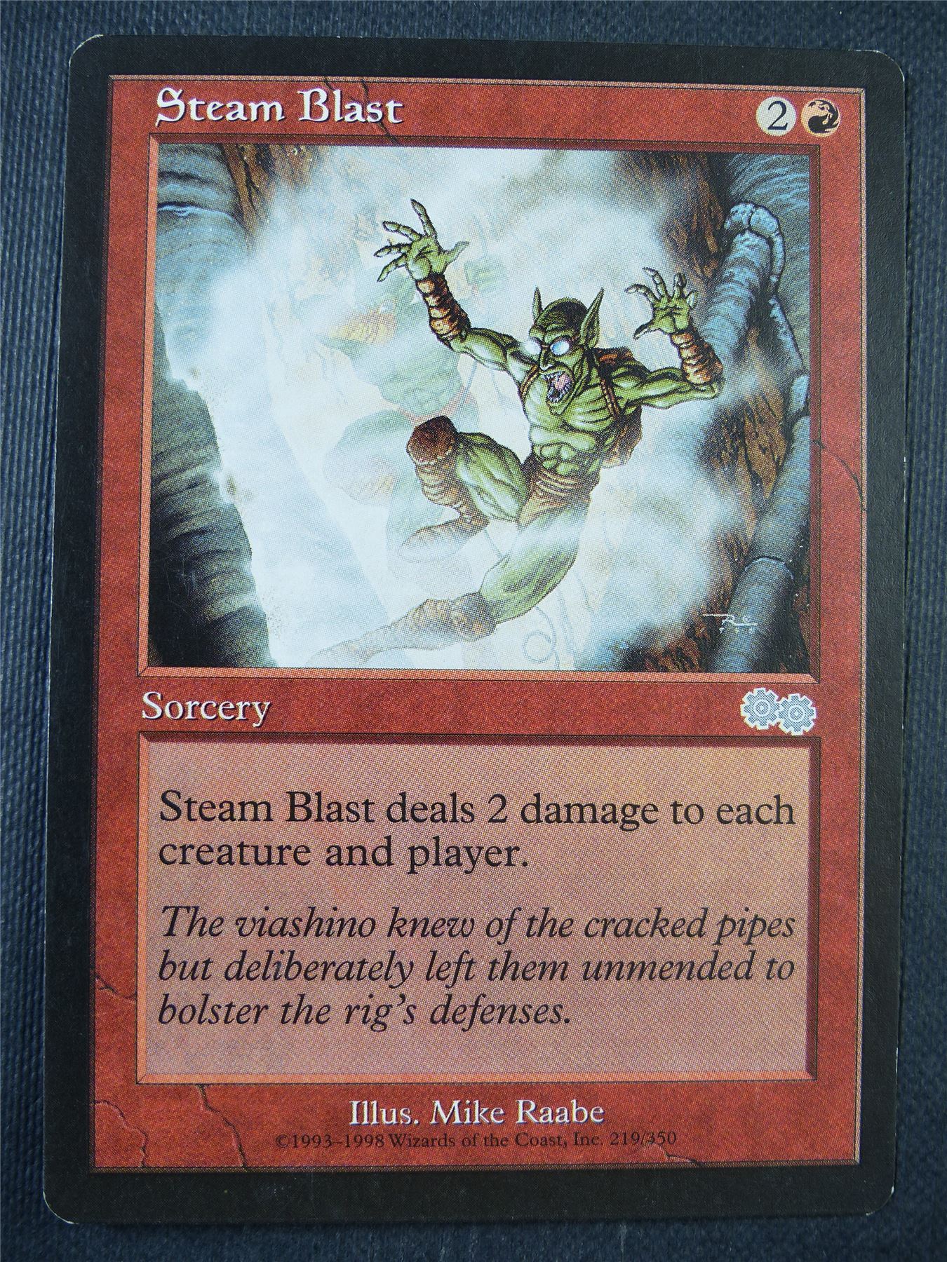 Steam Blast - Urza's Saga - Mtg Card #735