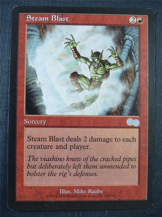 Steam Blast - Urza's Saga - Mtg Card #735