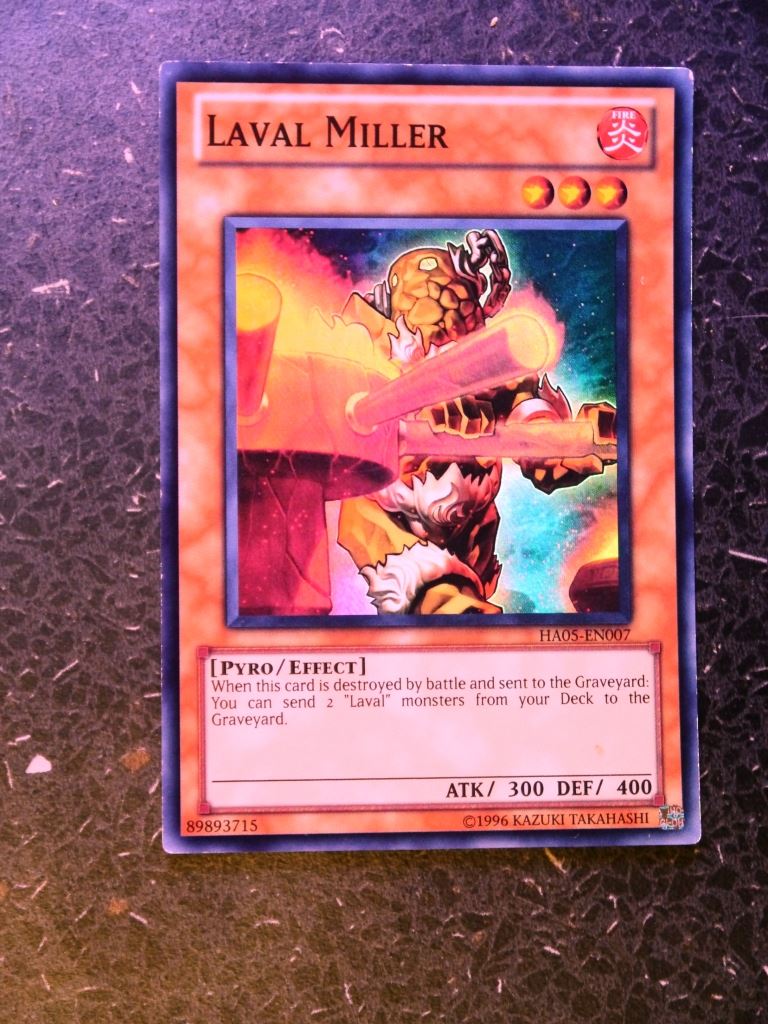 Yugioh Cards: LAVAL MILLER HA05 SUPER RARE # G88