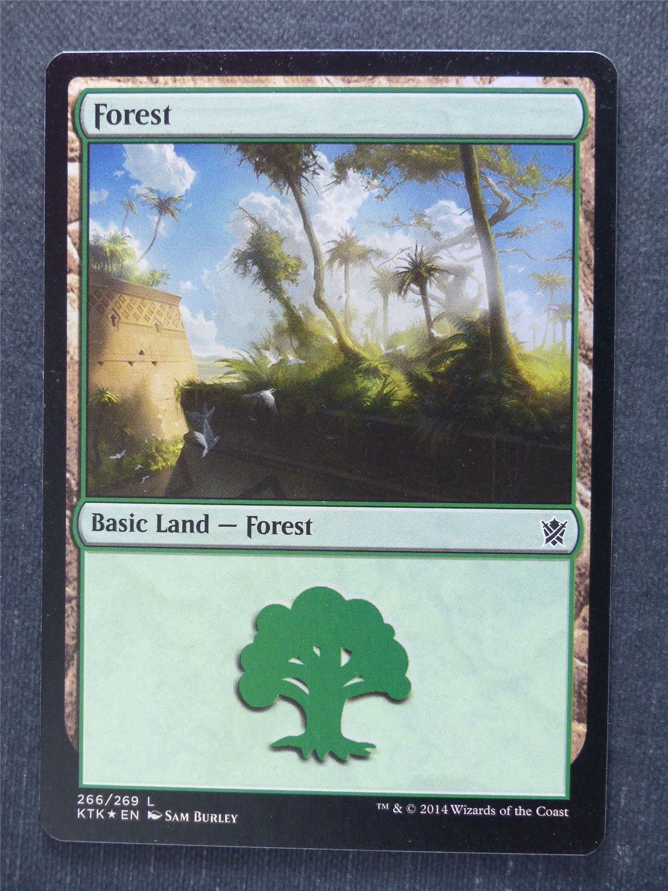 Forest 266/269 Foil - Mtg Magic Cards #SX