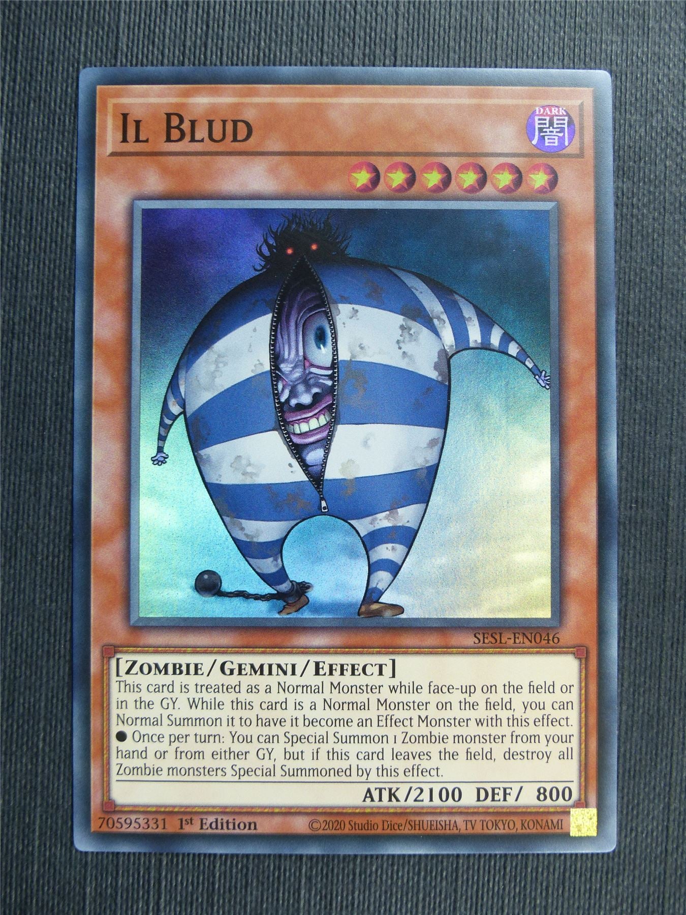 Il Blud - SESL Yugioh Card