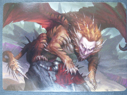 Manticore Art Card - Mtg Card #5U0