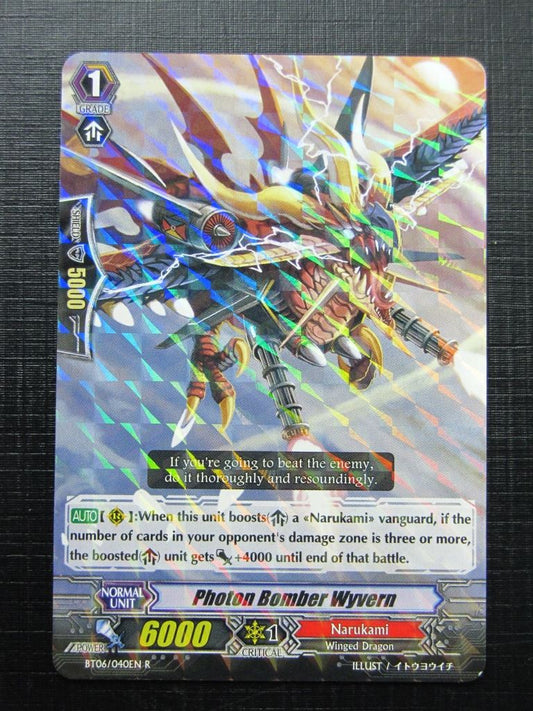 Vanguard Cards: PHOTON BOMBER WYVERN BT06 R # 17F95