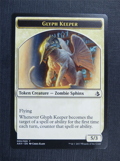 Warrior / Glyph Keeper - Token - Mtg Magic Cards #30A