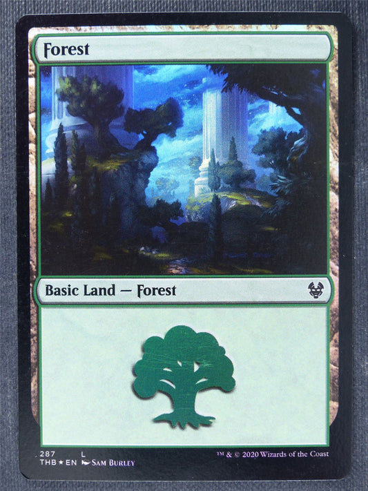 Forest 287 Foil - Mtg Magic Cards #RC