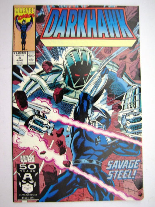 Marvel Comics: DARKHAWK #4 JUNE 1991 # 30A28