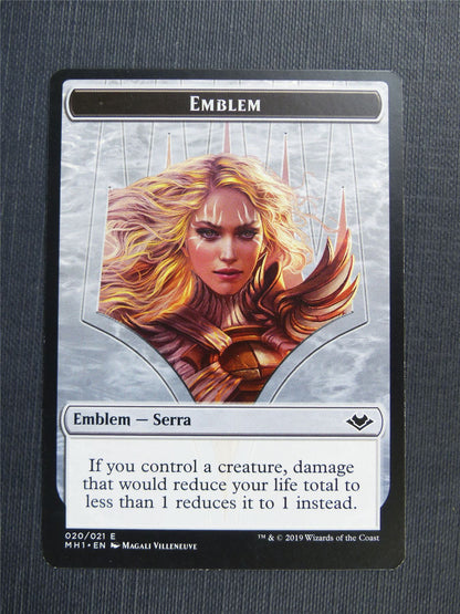 Serra Emblem / Goblin - Mtg Magic Token Cards #4OO