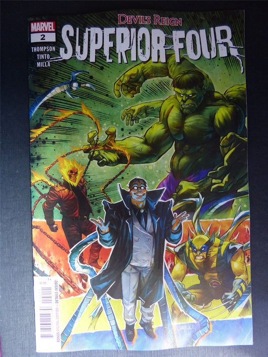 SUPERIOR Four: Devil's Reign #2 - Apr 2022 - Marvel Comic #730