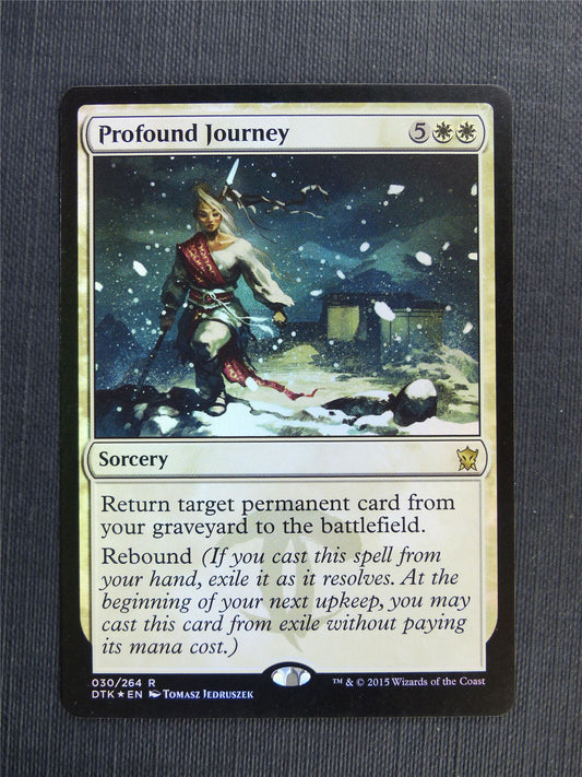 Profound Journey Foil - Mtg Magic Cards #36Z