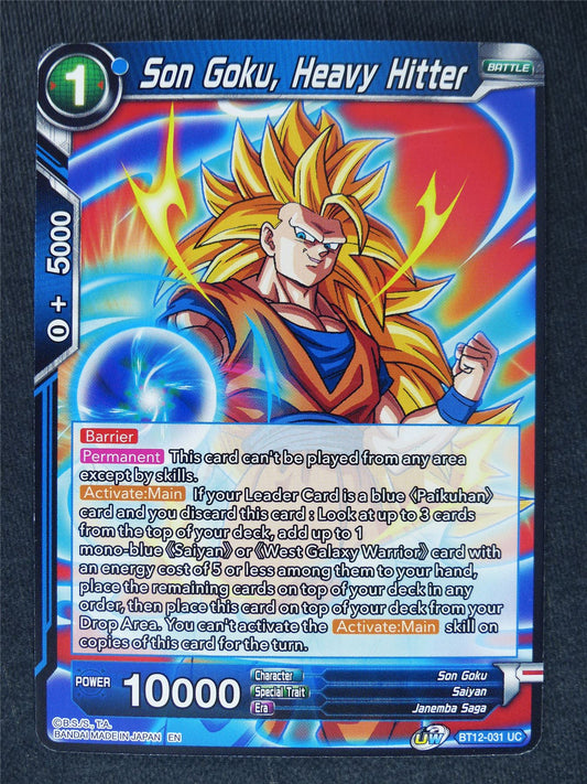 Son Goku Heavy Hitter #O5