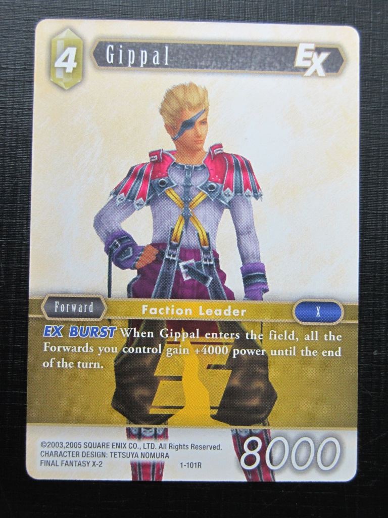 Final Fantasy Cards: GIPPAL 1-101R # 19J79