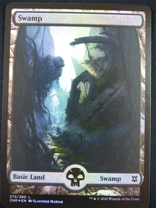 Swamp 273/280 Full Art Foil - ZNR - Mtg Card #FQ