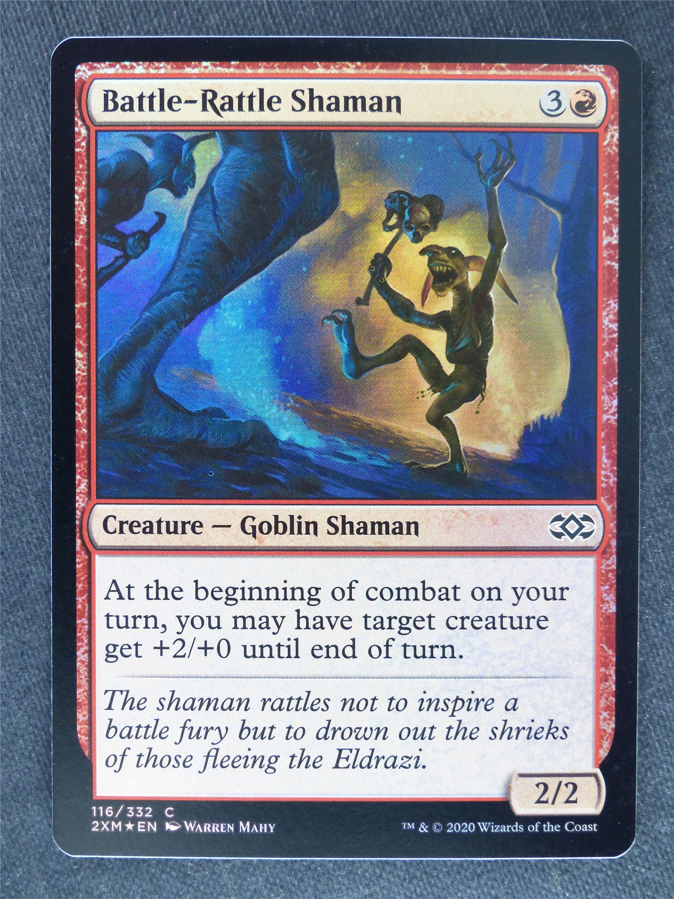 Battle-Rattle Shaman Foil - Mtg Magic Cards #MD