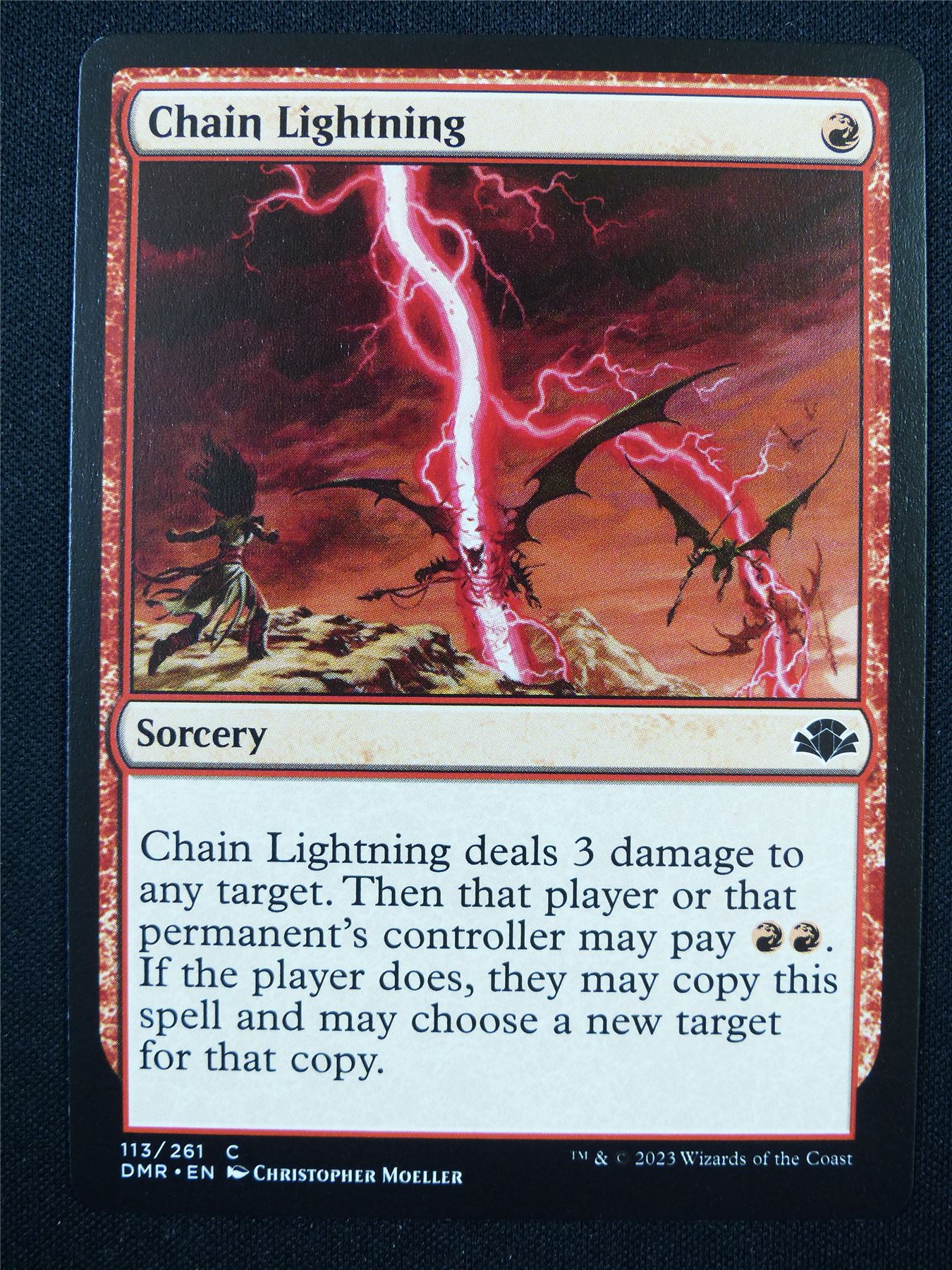 Chain Lightning - Mtg Card #29Y