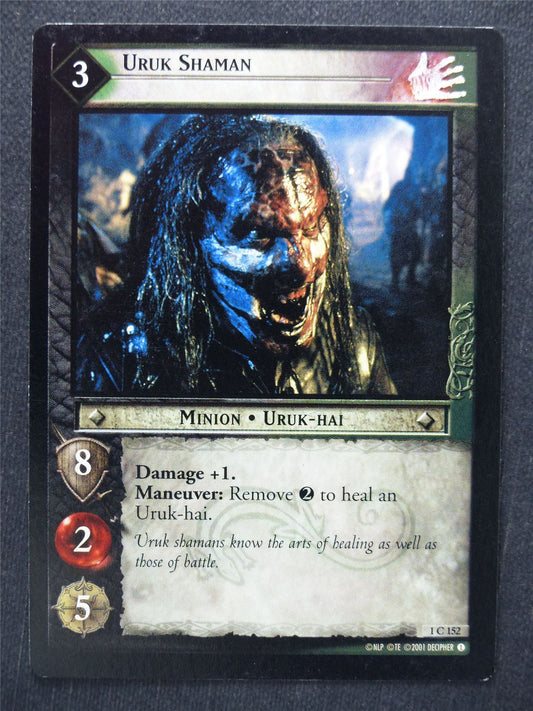 Uruk Shaman 1 C 152 - LotR Cards #RN