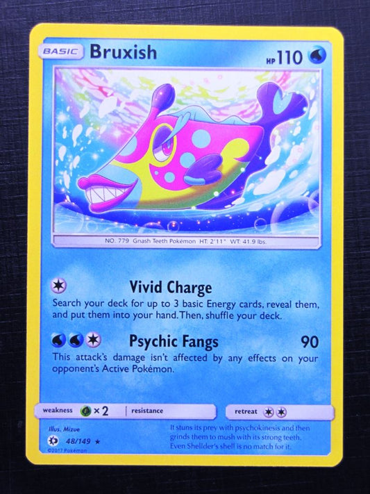 Pokemon Cards: BRUXISH 48/149 # 24J68