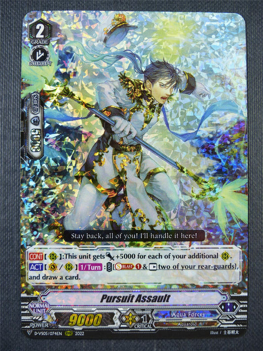 Pursuit Assault D-VS05 RRR - Vanguard Card #7JI