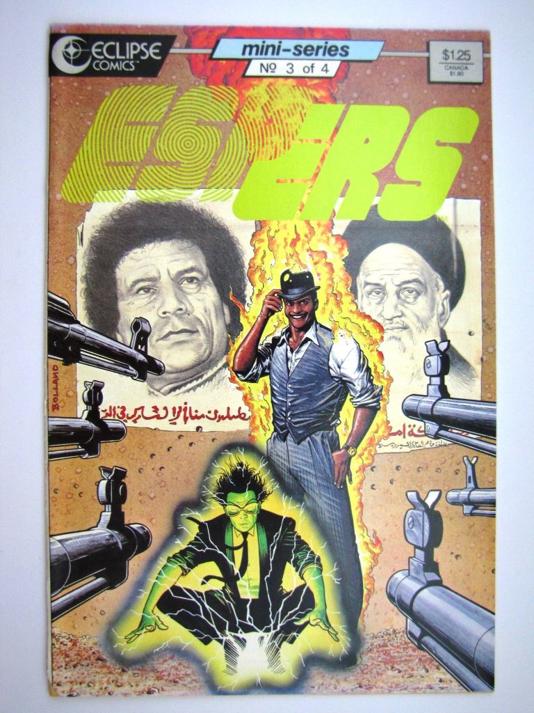 Eclipse Comics: ESPERS #3 NOVEMBER 1986 # 34J6