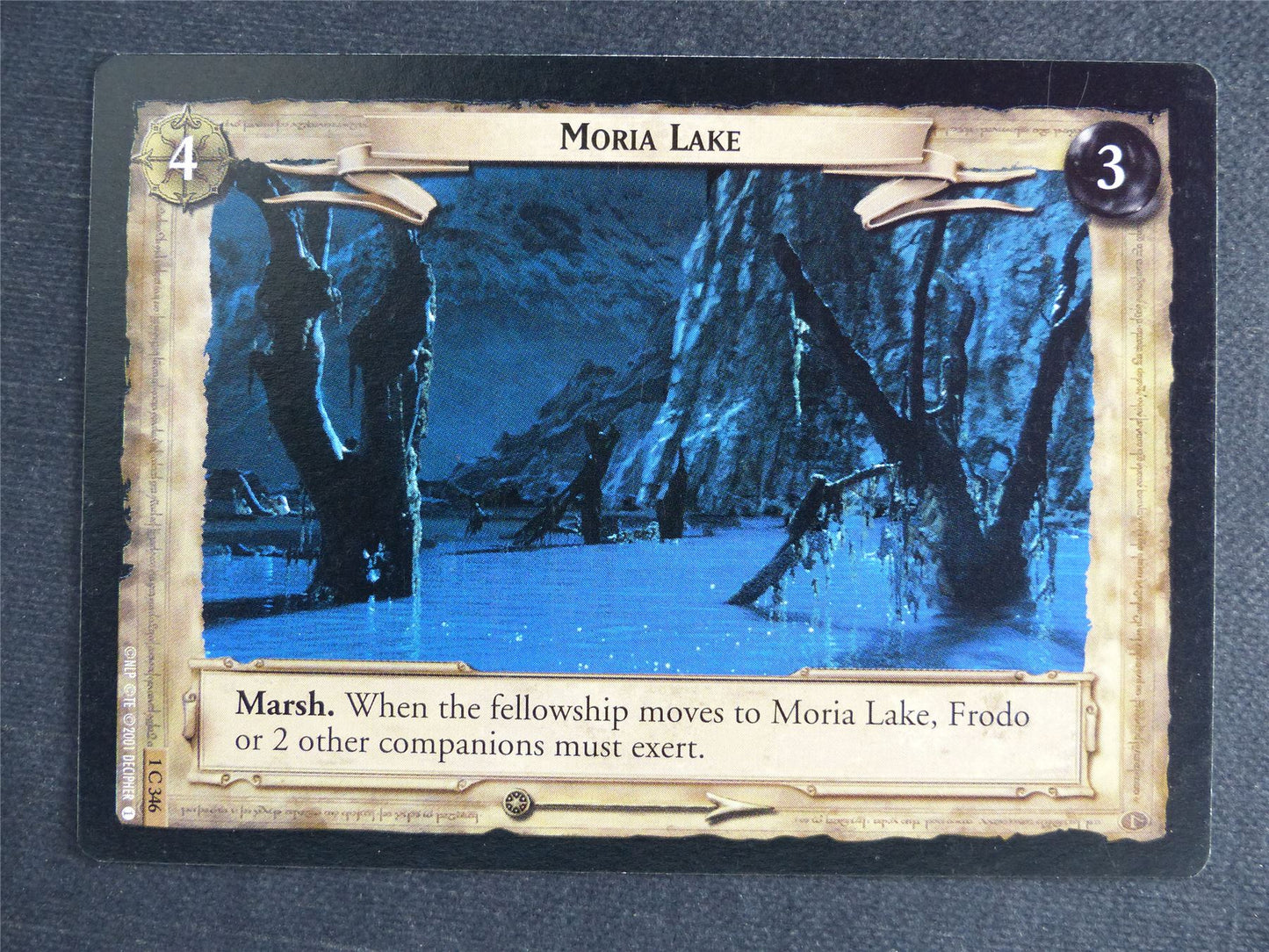 Moria Lake 1 C 346 - LotR Cards #K7