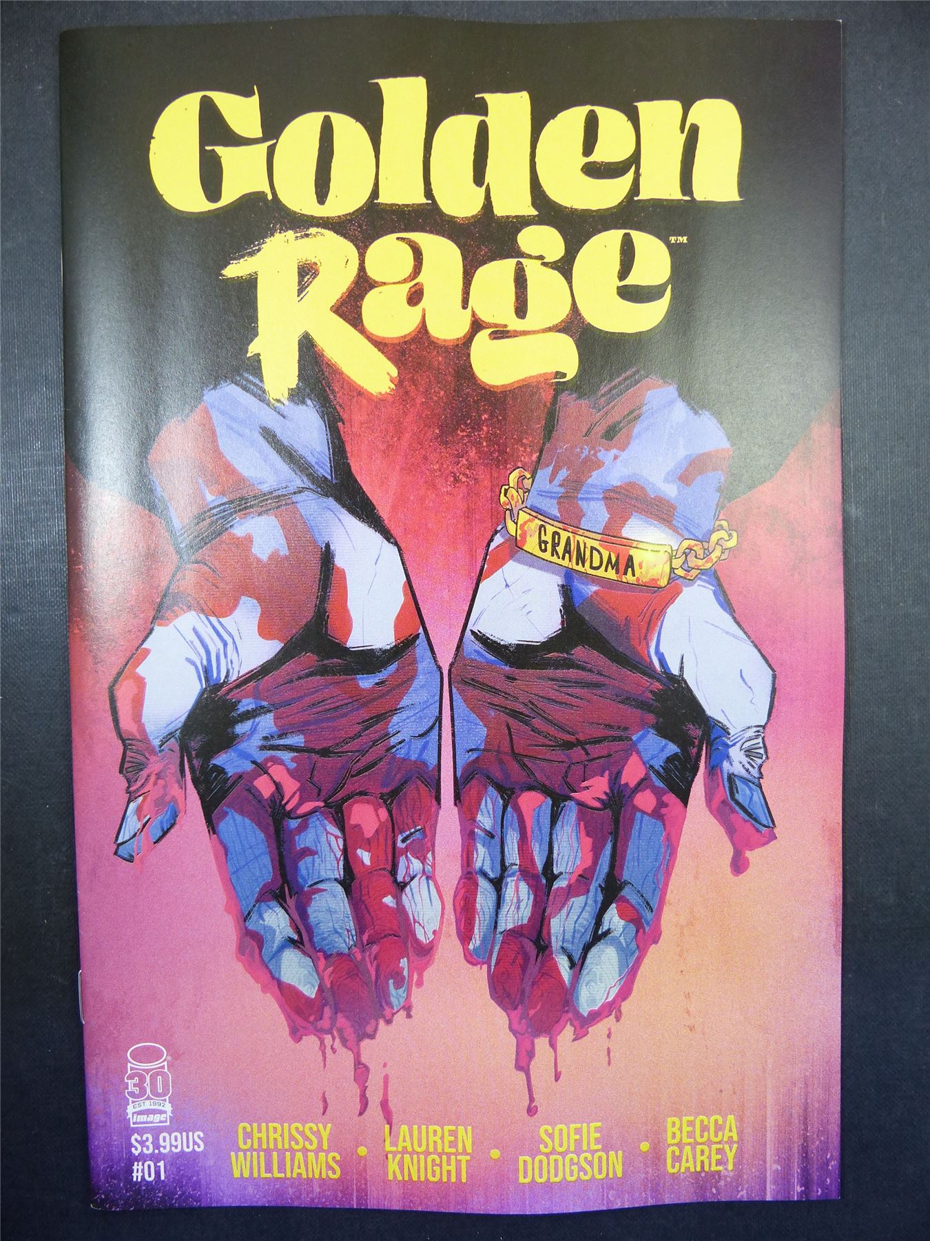 GOLDEN Rage #1 - Aug 2022 - Image Comics #5I2