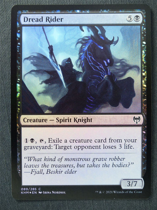 Dread Rider Foil - Mtg Magic Cards #ZF