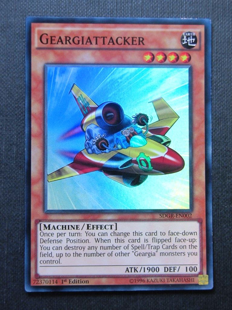 Geargiattacker SDGR Ultra Rare - 1st ed - Yugioh Cards #163