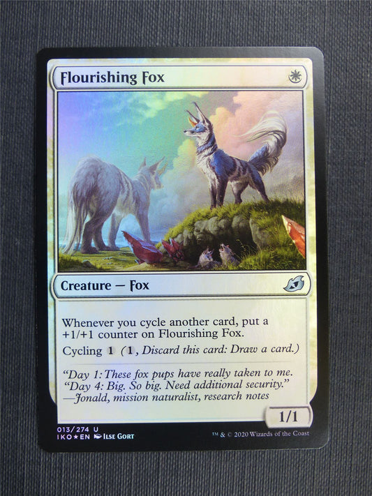 Flourishing Fox Foil - IKO - Mtg Card