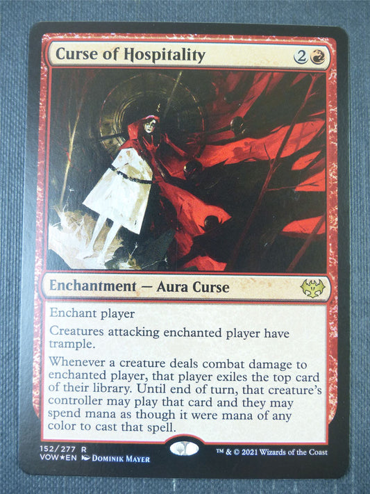 Curser of Hospitality Foil - Mtg Card #XX
