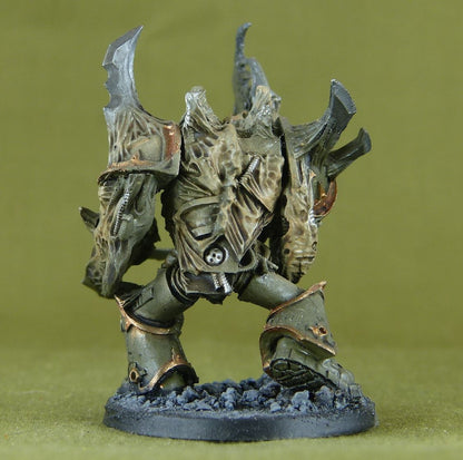 Chaos Mutilator - Painted - Death Guard - Warhammer 40K #1F