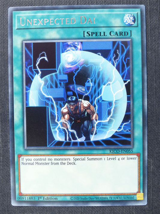 Unexpected Dai KICO Rare - 1st ed Yugioh Cards #350