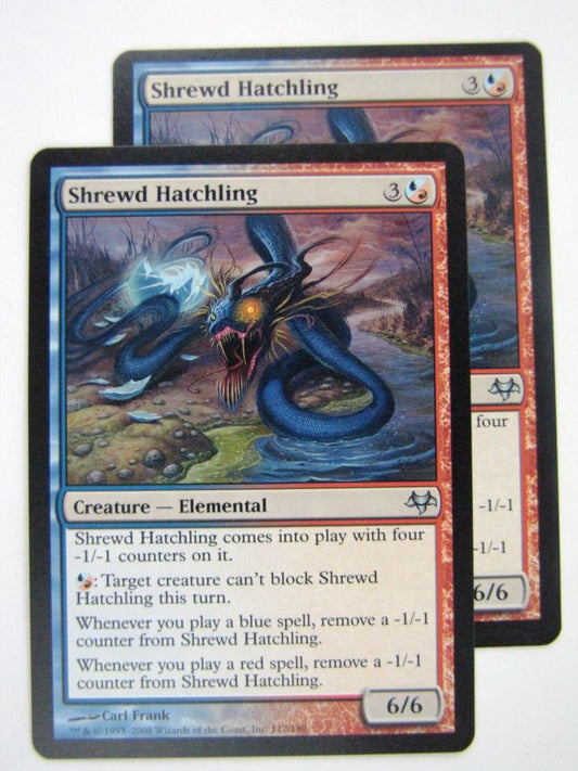 MTG Magic Cards: SHREWD HATCHLING x2 # 8E20