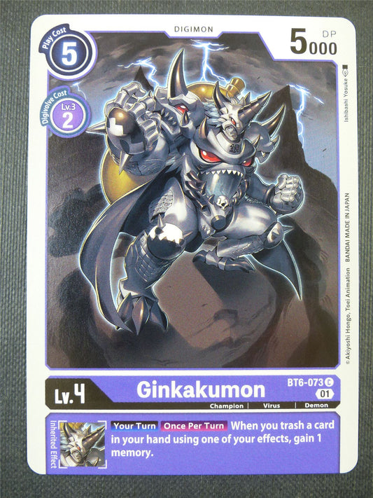 Ginkakumon BT6-073 C - Digimon Card #619