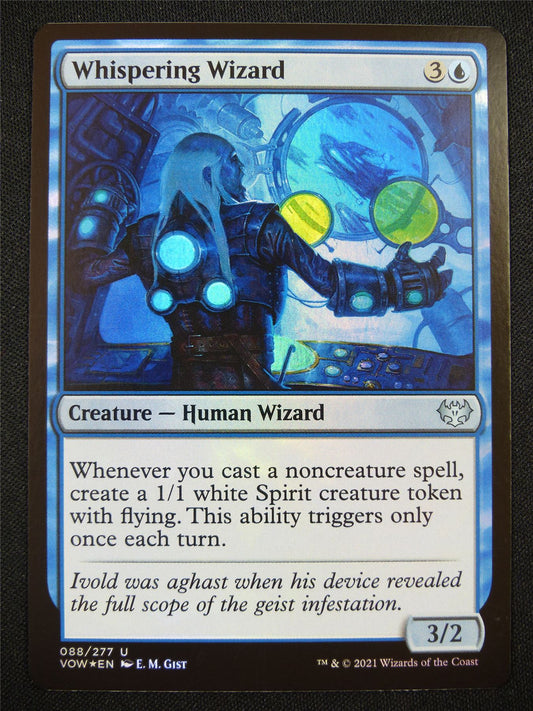 Whispering Wizard Foil - Mtg Card #1RK