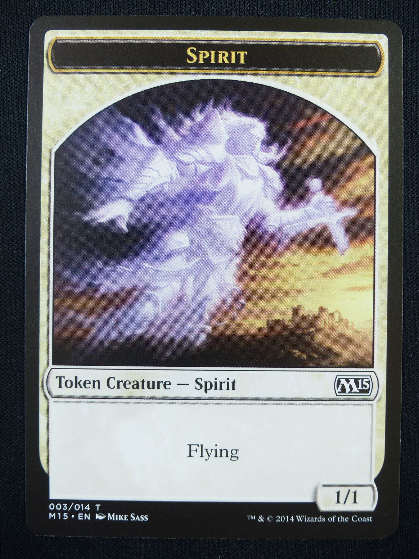 Spirit Token - Mtg Card #2CF