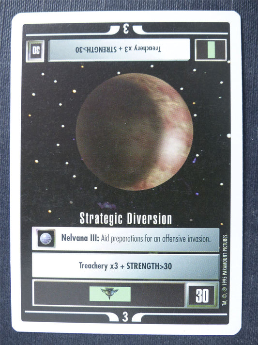 Strategic Diversion - Star Trek Card #4VE