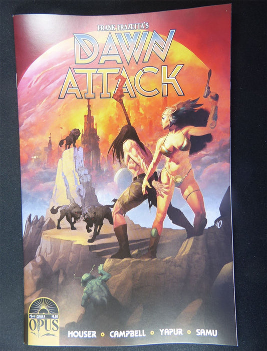 Frank Frazettas DAWN Attack Cvr A - Mar 2023 - Opus Comic #S8