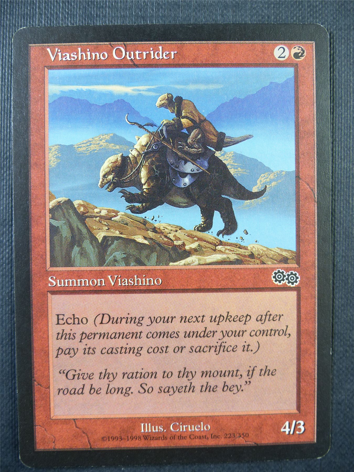 Viashino Outrider - Urza's Saga - Mtg Card #74F