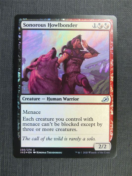 Sonorous Howlbonder Foil - IKO - Mtg Card