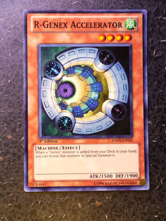 Yugioh Cards:R-GENEX ACCELERATOR HAO3 SUPER RARE # 2E80