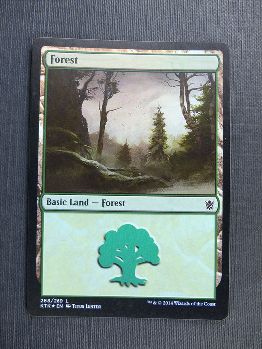 Forest 268/269 Foil - Mtg Magic Cards #521